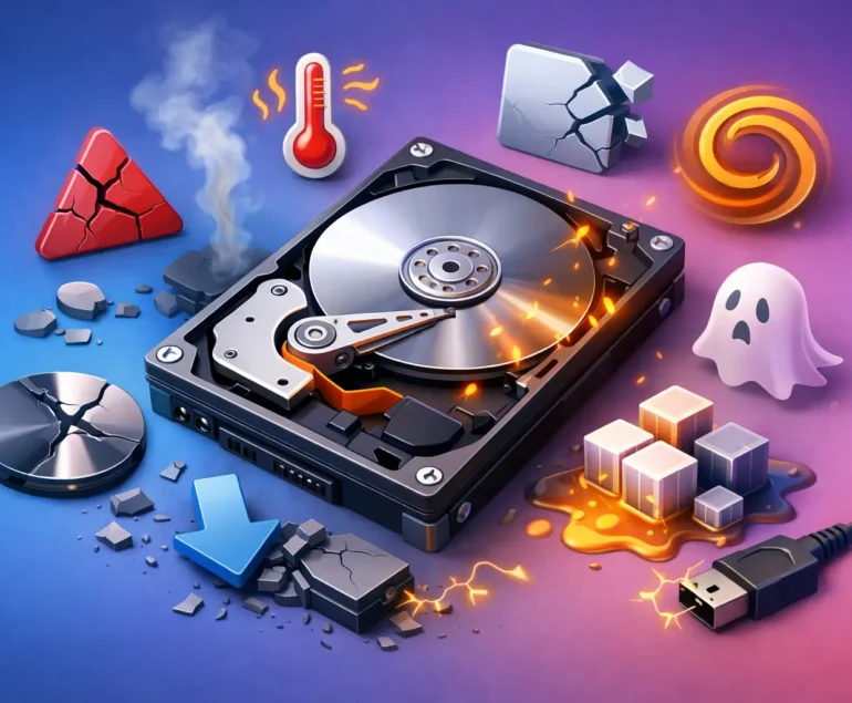 7 Signs Your Hard Drive Is Dying