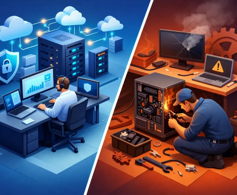 Managed IT Versus Break Fix