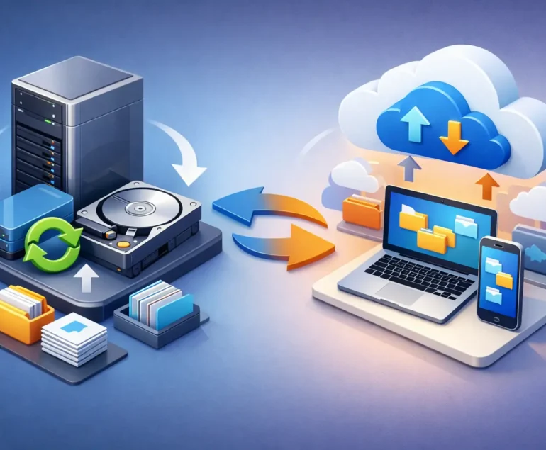 Business Backup vs Cloud Sync Explained