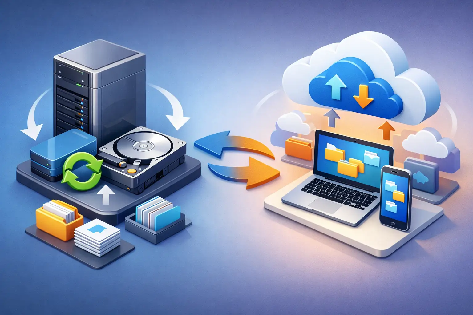 Business Backup vs Cloud Sync Explained