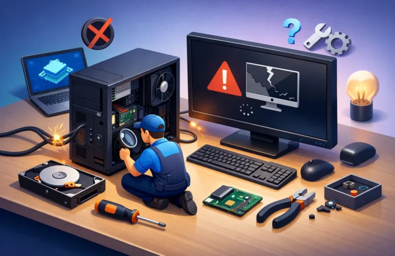 Desktop Repair for Boot Failure