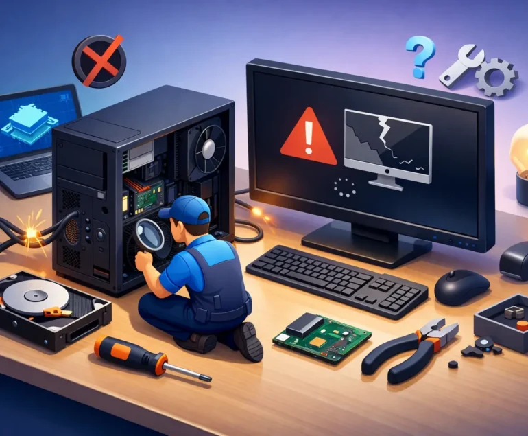 Desktop Repair for Boot Failure