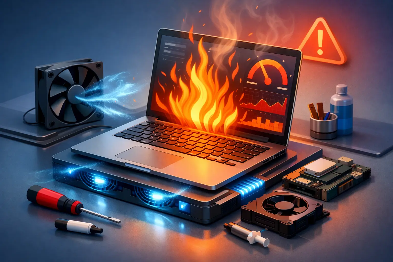 How to Fix Overheating Laptop Performance