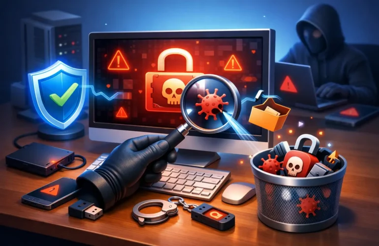 How to Remove Ransomware From Business Computer