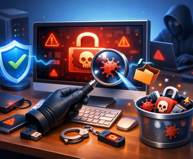How to Remove Ransomware From Business Computer