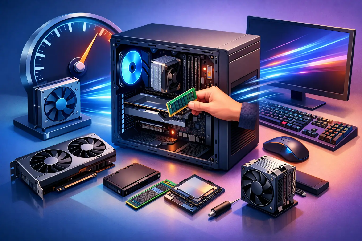 PC Hardware Upgrade Guide for Better Speed