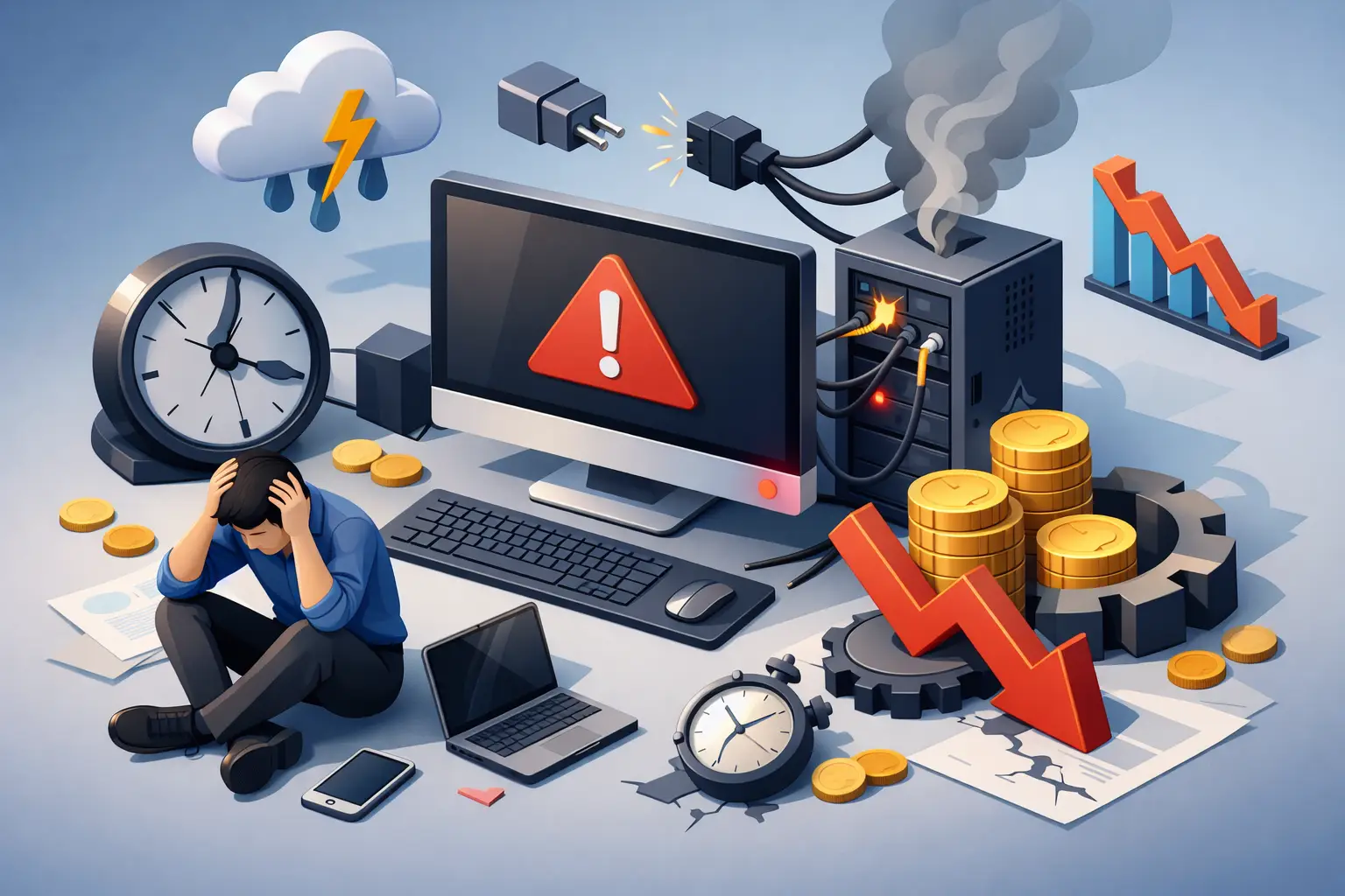 What Business Computer Downtime Costs
