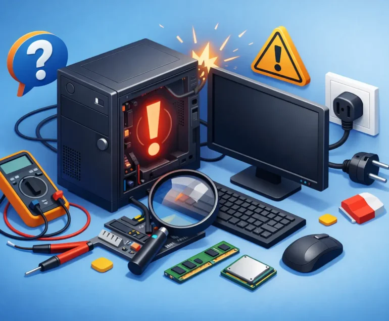 Computer Not Turning On? Start With These Checks