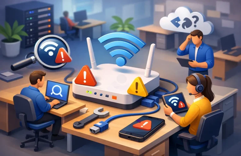 How to Troubleshoot Office WiFi Connection Problems
