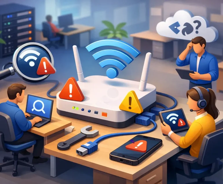 How to Troubleshoot Office WiFi Connection Problems