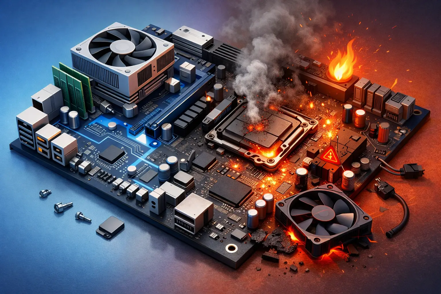 10 Top Signs Your Motherboard Is Failing