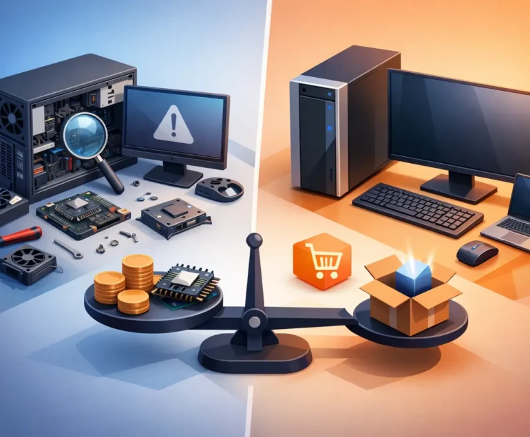 Desktop Repair Versus Replacement for Your Budget