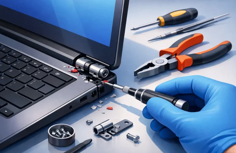 How to Fix a Broken Laptop Hinge Without More Damage