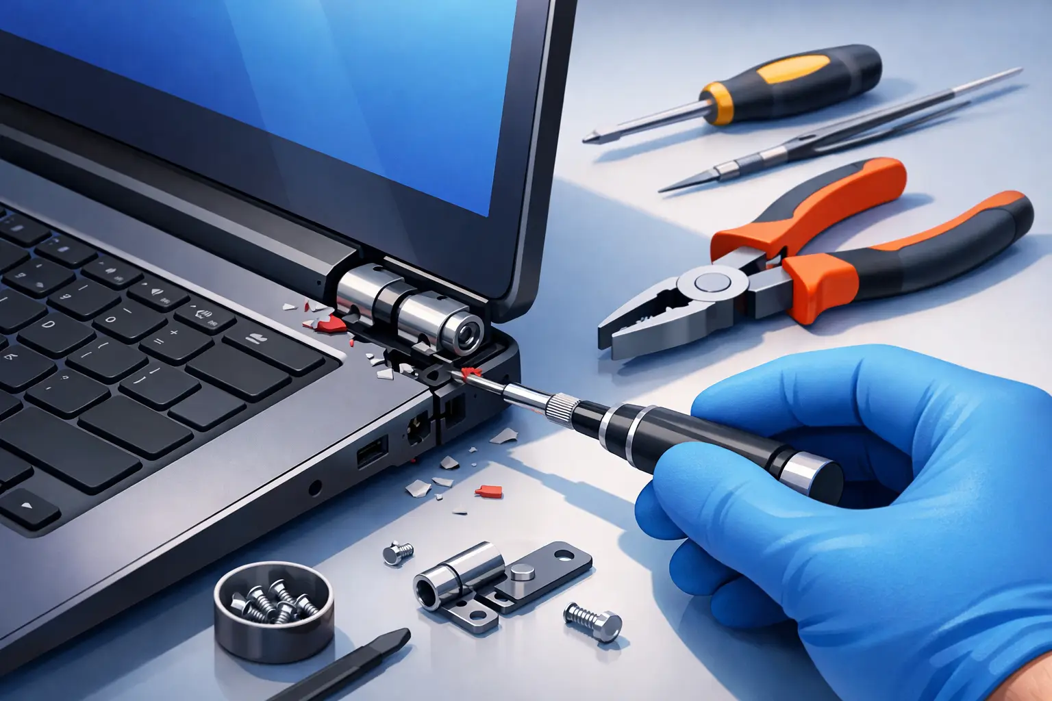 How to Fix a Broken Laptop Hinge Without More Damage