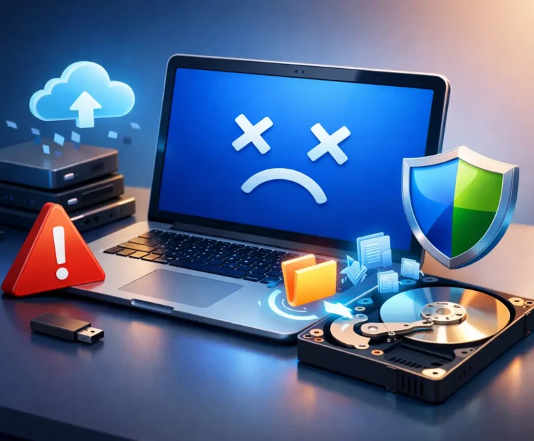 How to Fix Blue Screen Crashes Without Losing Data