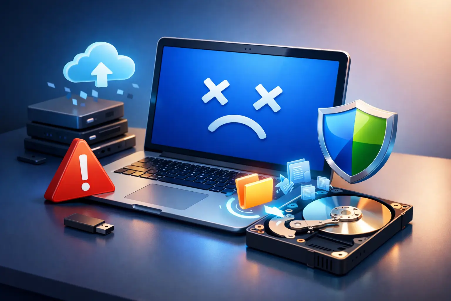 How to Fix Blue Screen Crashes Without Losing Data