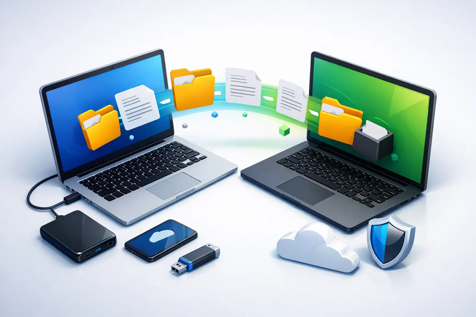 How to Transfer Files to a New Computer Safely