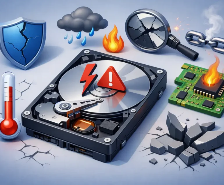 What Causes Hard Drive Failure? 8 Common Reasons