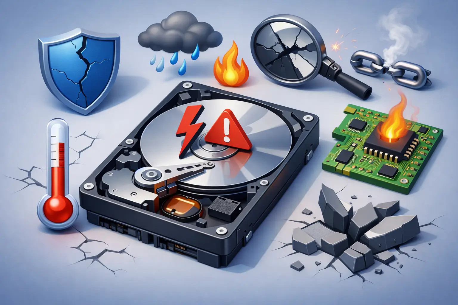 What Causes Hard Drive Failure? 8 Common Reasons