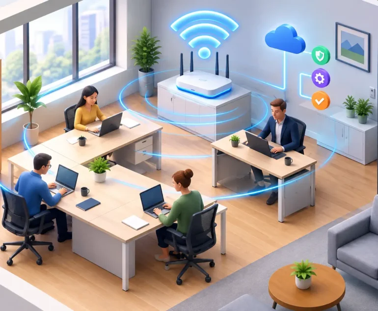 Managed WiFi for Small Offices That Stays Reliable