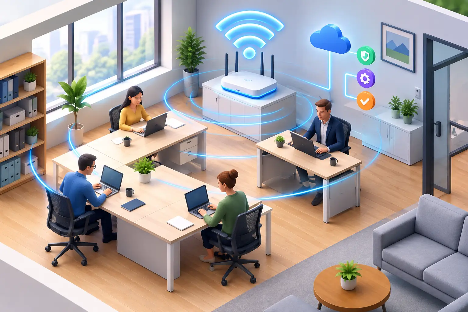 Managed WiFi for Small Offices That Stays Reliable